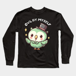 Owl by myself Long Sleeve T-Shirt